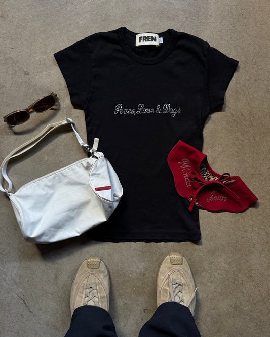 Peace, Love & Dogs Tee